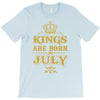 kings are born in july T-Shirt