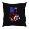 i'm the captain in the war Throw Pillow