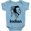 indian warrior fighter Baby Onesie