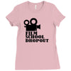 film school dropout Ladies Fitted T-Shirt