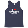 i love when my wife let me go fishing Tank Top