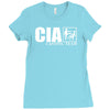 cia casting team funny Ladies Fitted T-Shirt