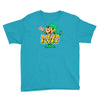 raised by elves elf christmas Youth Tee