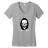 LIKE A SKULL Women's V-Neck T-Shirt