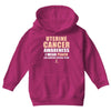 Uterine Cancer Awareness I Wear Peach For Some Special To Me Youth Hoodie