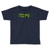 nope o clock Toddler T-shirt
