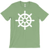 steering wheel sail boat funny T-Shirt