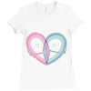 pure love Ladies Fitted T-Shirt