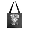 so good with my rod Tote Bags