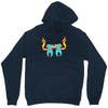 high tooths with joint Unisex Hoodie