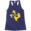texas for michigan Racerback Tank