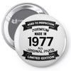 Premium Vintage  1977 Pin-back button