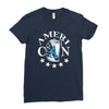 america newthumb Ladies Fitted T-Shirt