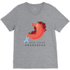 stomach cancer awareness V-Neck Tee
