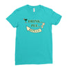 drink pee Ladies Fitted T-Shirt