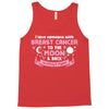 I Love Someone with Breast Cancer to The Moon and Back to Infinity Tank Top