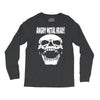 angry metal head Long Sleeve Shirts