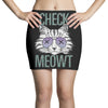 CHECK MEOWT CAT Mini Skirts