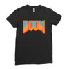 Wtf Doom Ladies Fitted T-Shirt