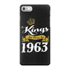 kings are born in 1963 iPhone 7 Case