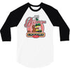 funny rude  beaver liquors, ideal gift or birthday present. 3/4 Sleeve Shirt
