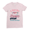 A June  Gir lLike A Flowers Ladies Fitted T-Shirt