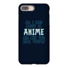 care about anime and two real people girls iPhone 8 Plus