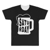 Saturday Beer All Over Men's T-shirt