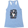 girl snake skull Racerback Tank