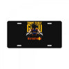 training to beat saiyan or at least warrior anime gym workout lifting License Plate