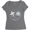Windmill Women's Triblend Scoop T-shirt