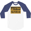 caution skinhead, ideal birthday gift or present 3/4 Sleeve Shirt