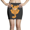 garfield scratching, ideal gift or birthday present funny Mini Skirts