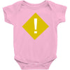 warning Baby Bodysuit