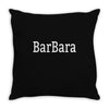 barbara Throw Pillow