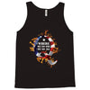 American Flag Q Fire Tank Top