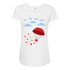 Tree Of Love Maternity Scoop Neck T-shirt