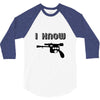 i love you and i know1 3/4 Sleeve Shirt
