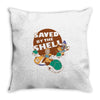 saved by the shell Throw Pillow