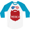 america 3 3/4 Sleeve Shirt