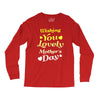 wishing you lovely mother's day Long Sleeve Shirts