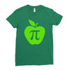 apple pi Ladies Fitted T-Shirt