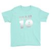team 10 silver Youth Tee
