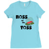 corn hole boss Ladies Fitted T-Shirt