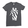 american flag soldier Ladies Fitted T-Shirt