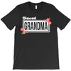 blessed grandma with flower white color T-Shirt