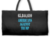 americans against trump administration Weekender Totes