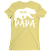 Papa Bear Ladies Fitted T-Shirt
