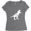 Teachersaurus Women's Triblend Scoop T-shirt