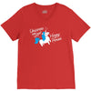 unicorns are just horny ponies V-Neck Tee